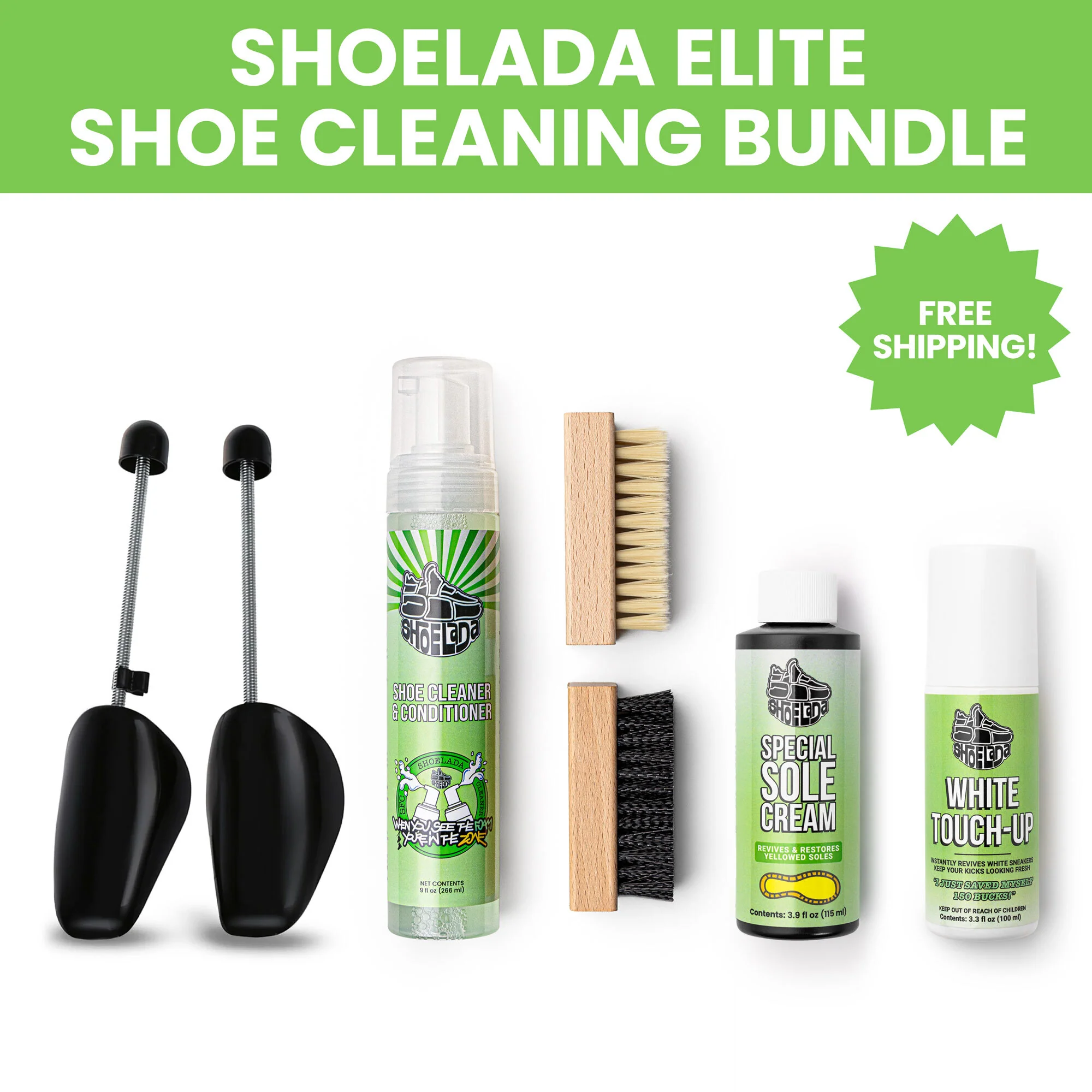 SHOELADA ELITE SHOE CLEANING BUNDLE